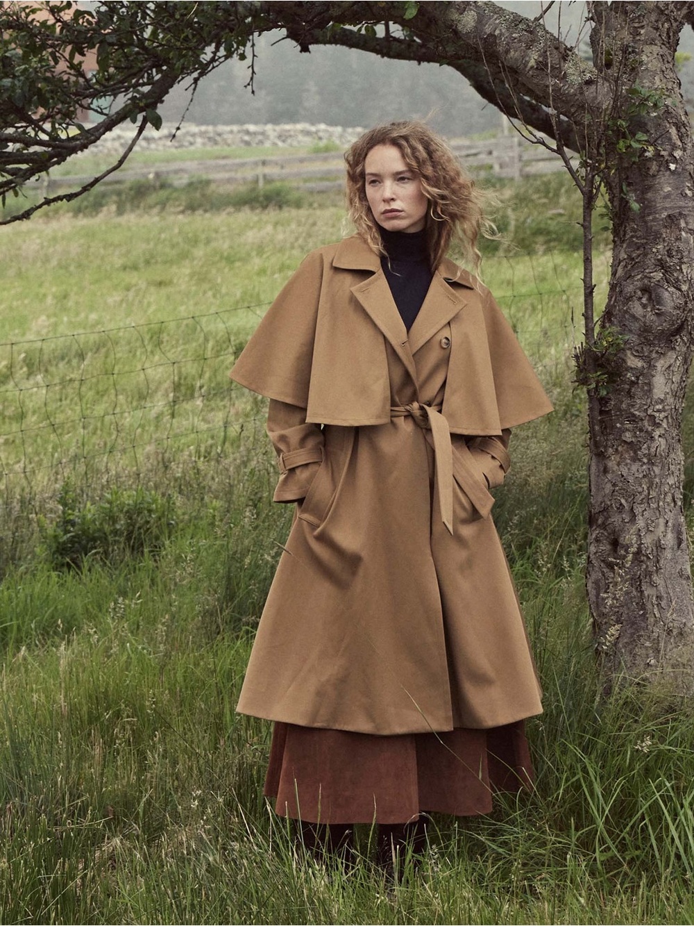 ISO Bolton coat in Camel / Tan